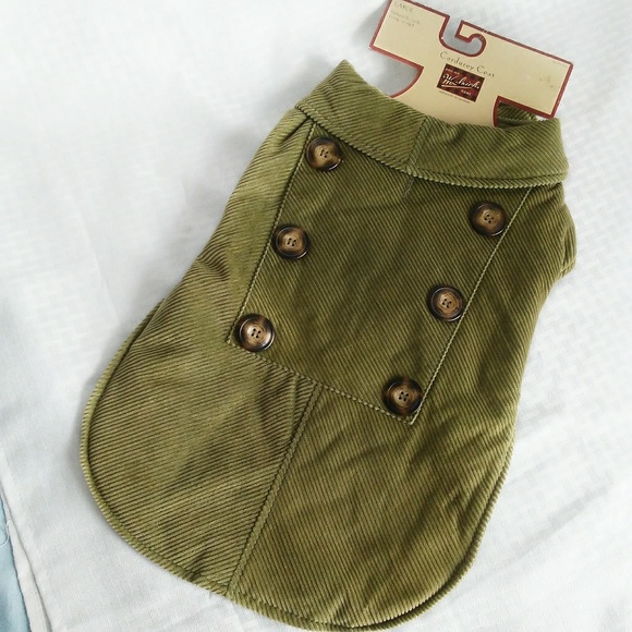 Woolrich Other - Woolrich new courduoy dog clothing green large